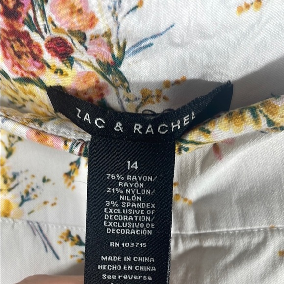 Zac & Rachel Floral pants - Picture 3 of 4